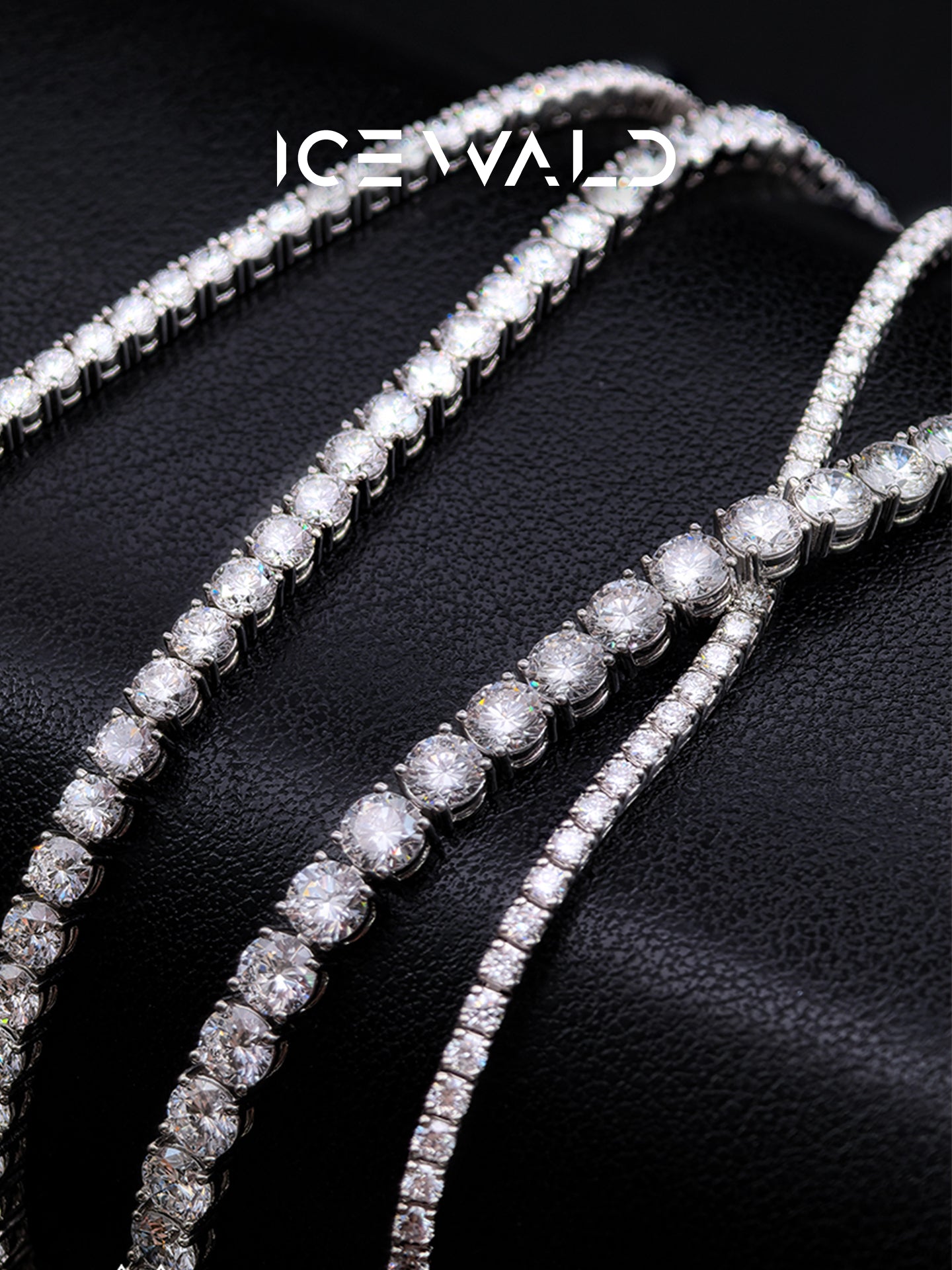Full Pavé Diamond Tennis Bracelet