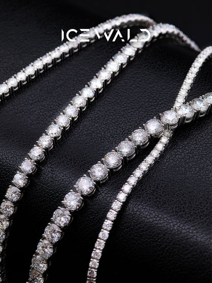 Full Pavé Diamond Tennis Bracelet