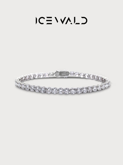 Full Pavé Diamond Tennis Bracelet