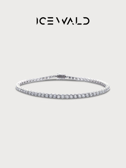 Full Pavé Diamond Tennis Bracelet