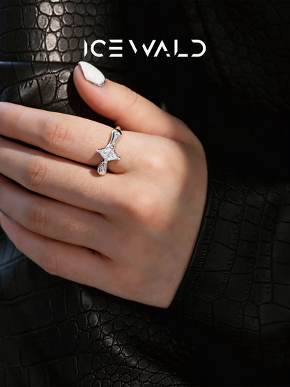 ICEWALD Undefined·Rain ICEWALD-CUT Rhombus 1ct 18K White Gold Ring